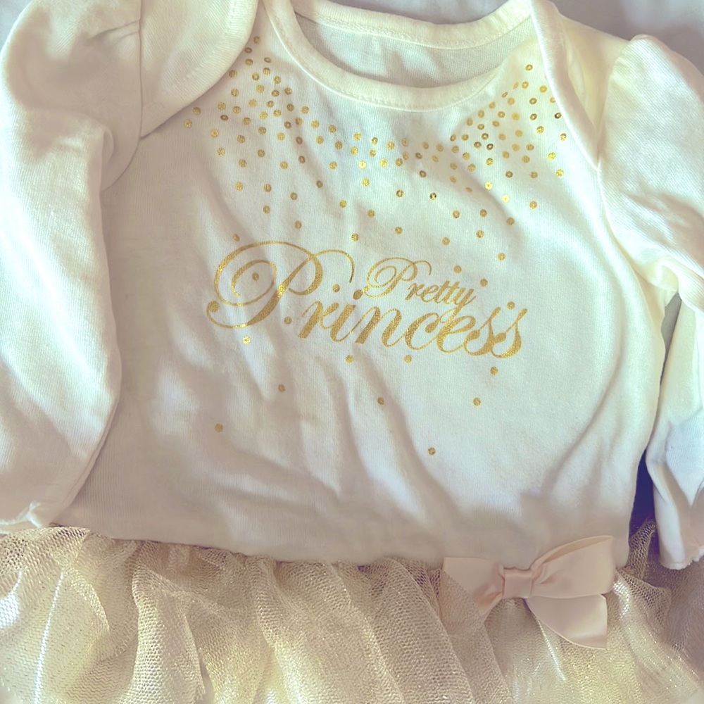 NWT Baby Girl’s Skirted Creeper/Onesie